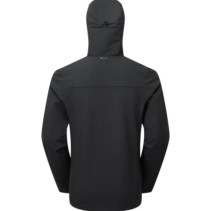 Softshell Jackets-Montane Mens Tenacity XT Hoodie - Black