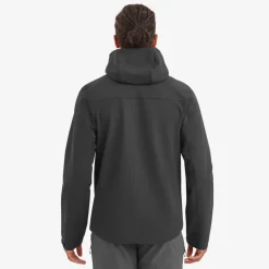 Softshell Jackets-Montane Mens Tenacity XT Hoodie - Black