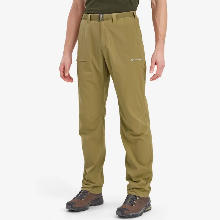 Trousers & Leg Wear-Montane Mens Terra Lite Pants - Olive