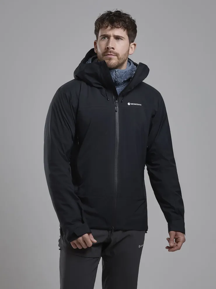 Waterproof Jackets-Montane Mens Torren Jacket - Black