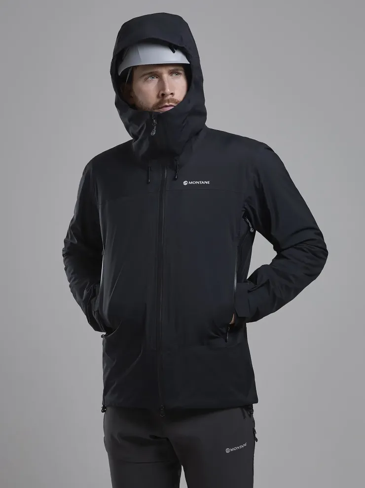 Waterproof Jackets-Montane Mens Torren Jacket - Black