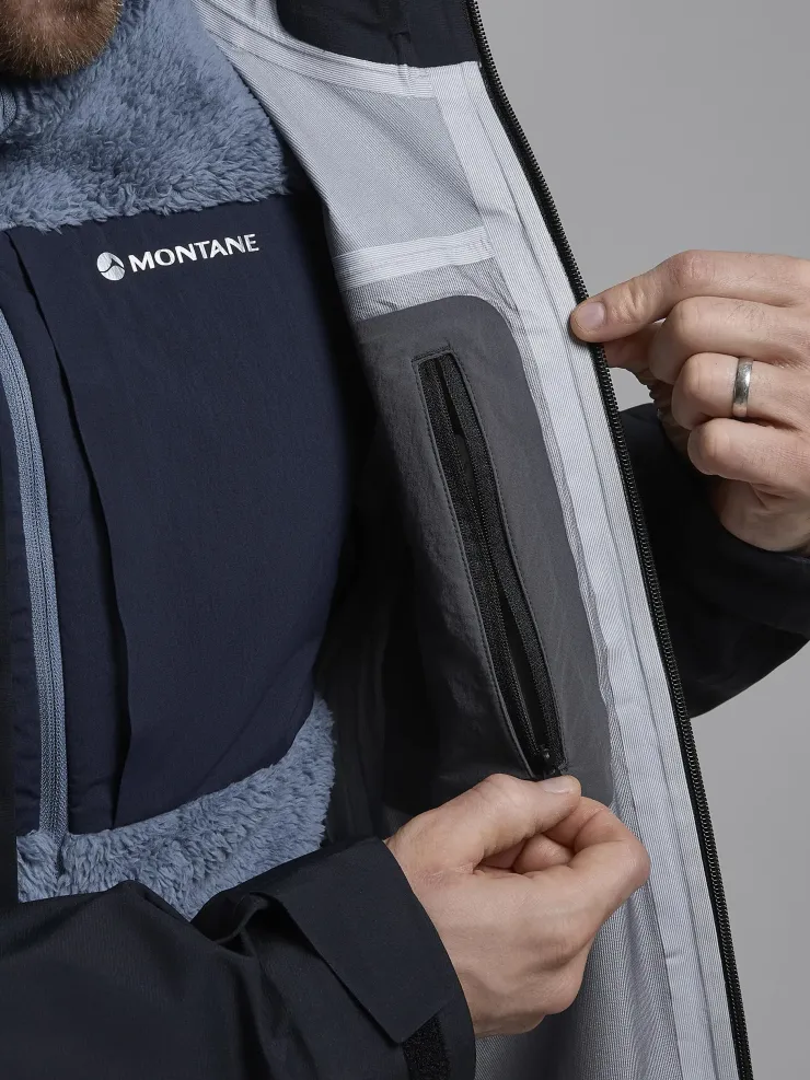 Waterproof Jackets-Montane Mens Torren Jacket - Black