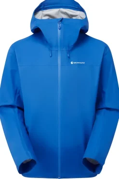 Waterproof Jackets-Montane Mens Torren Jacket - Neptune Blue