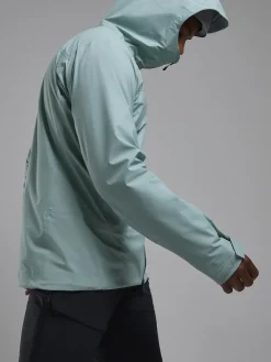 Waterproof Jackets-Montane Mens Torren Jacket - Sea Mist