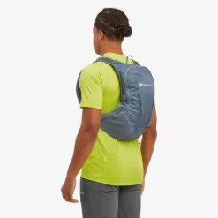 Fast & Light Rucksacks And Vests-Montane Mens Trailblazer 8 Rucksack - Stone Blue