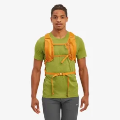 Fast & Light Rucksacks And Vests-Montane Mens Trailblazer 18 Rucksack - Flame Orange