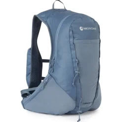 Fast & Light Rucksacks And Vests-Montane Mens Trailblazer 18 Rucksack - Stone Blue