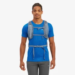 Fast & Light Rucksacks And Vests-Montane Mens Trailblazer 18 Rucksack - Stone Blue