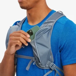 Fast & Light Rucksacks And Vests-Montane Mens Trailblazer 18 Rucksack - Stone Blue