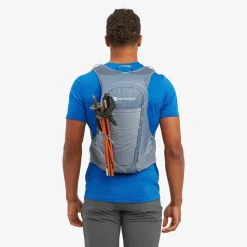 Fast & Light Rucksacks And Vests-Montane Mens Trailblazer 18 Rucksack - Stone Blue