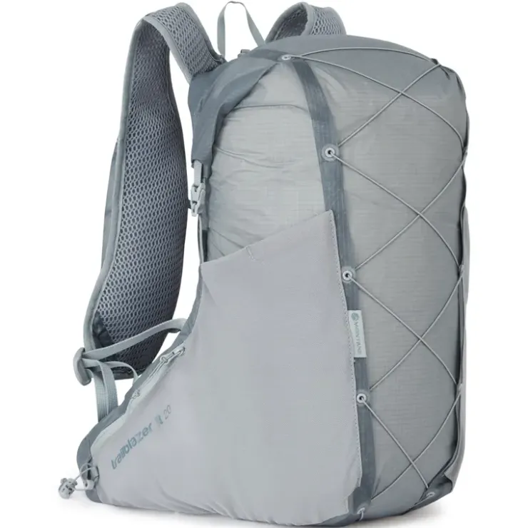 Fast & Light Rucksacks And Vests-Montane Trailblazer LT 20L Rucksack - Pebble Blue