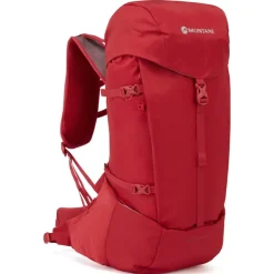 Backpacking Packs-Montane Trailblazer XT 35L Rucksack - Acer Red