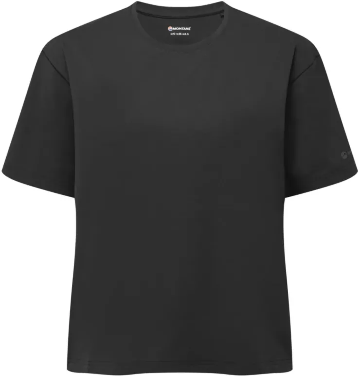 T-Shirts & Baselayers-Montane Womens Alhena T Shirt - Black