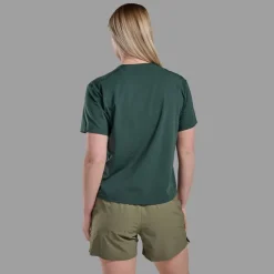 T-Shirts & Baselayers-Montane Womens Alhena T Shirt - Deep Forest