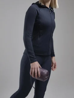 Insulated Jackets-Montane Womens Alpine 850 Nano Hoodie - Moonscape