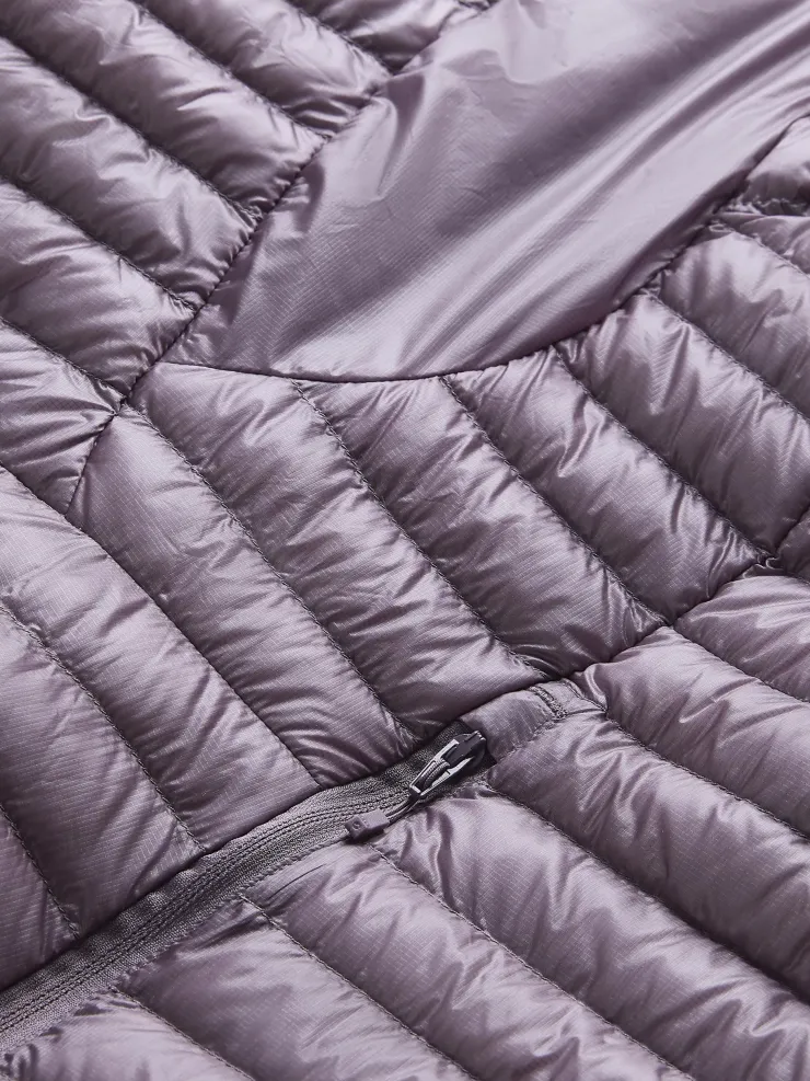 Insulated Jackets-Montane Womens Alpine 850 Nano Hoodie - Moonscape