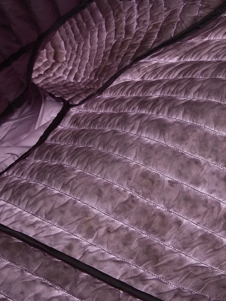Insulated Jackets-Montane Womens Alpine 850 Nano Hoodie - Moonscape
