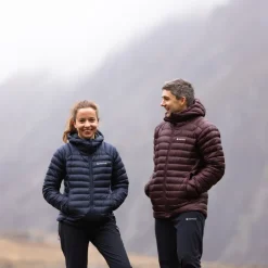 Insulated Jackets-Montane Womens Anti-Freeze Hoodie - Eclipse Blue