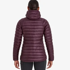 Insulated Jackets-Montane Womens Anti-Freeze Hoodie - Saskatoon Berry