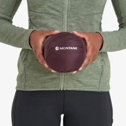 Insulated Jackets-Montane Womens Anti-Freeze Hoodie - Saskatoon Berry