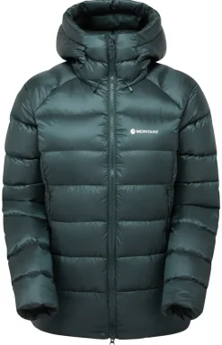 Insulated Jackets-Montane Womens Anti-Freeze XT Hoodie - Deep Forest