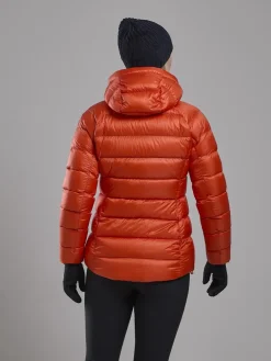 Insulated Jackets-Montane Womens Anti-Freeze XT Hoodie - Tigerlily