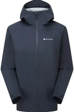 Waterproof Jackets-Montane Womens Cetus Jacket - Eclipse Blue