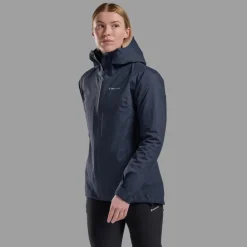 Waterproof Jackets-Montane Womens Cetus Jacket - Eclipse Blue