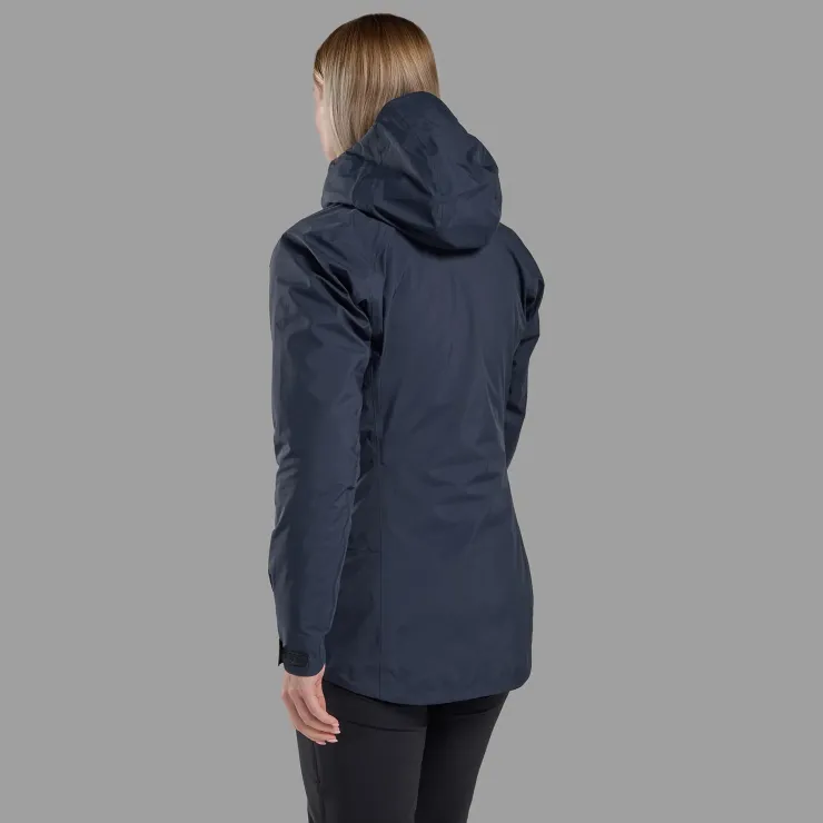 Waterproof Jackets-Montane Womens Cetus Jacket - Eclipse Blue