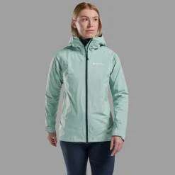 Waterproof Jackets-Montane Womens Cetus Jacket - Sea Mist
