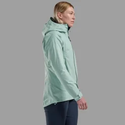 Waterproof Jackets-Montane Womens Cetus Jacket - Sea Mist