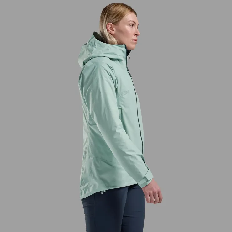 Waterproof Jackets-Montane Womens Cetus Jacket - Sea Mist