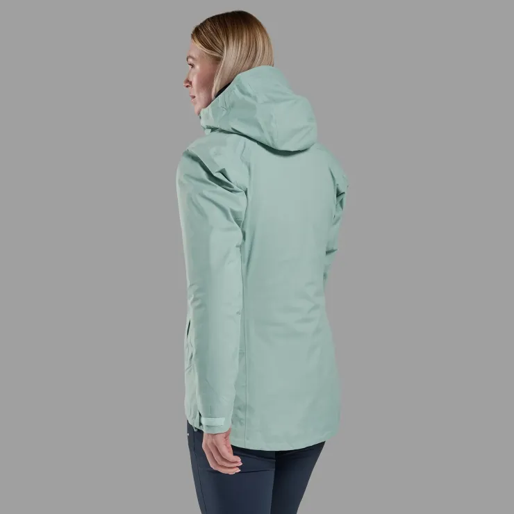 Waterproof Jackets-Montane Womens Cetus Jacket - Sea Mist