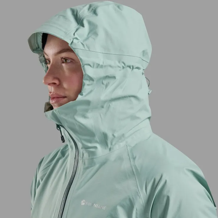 Waterproof Jackets-Montane Womens Cetus Jacket - Sea Mist
