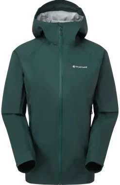 Waterproof Jackets-Montane Womens Cetus Lite Jacket - Deep Forest