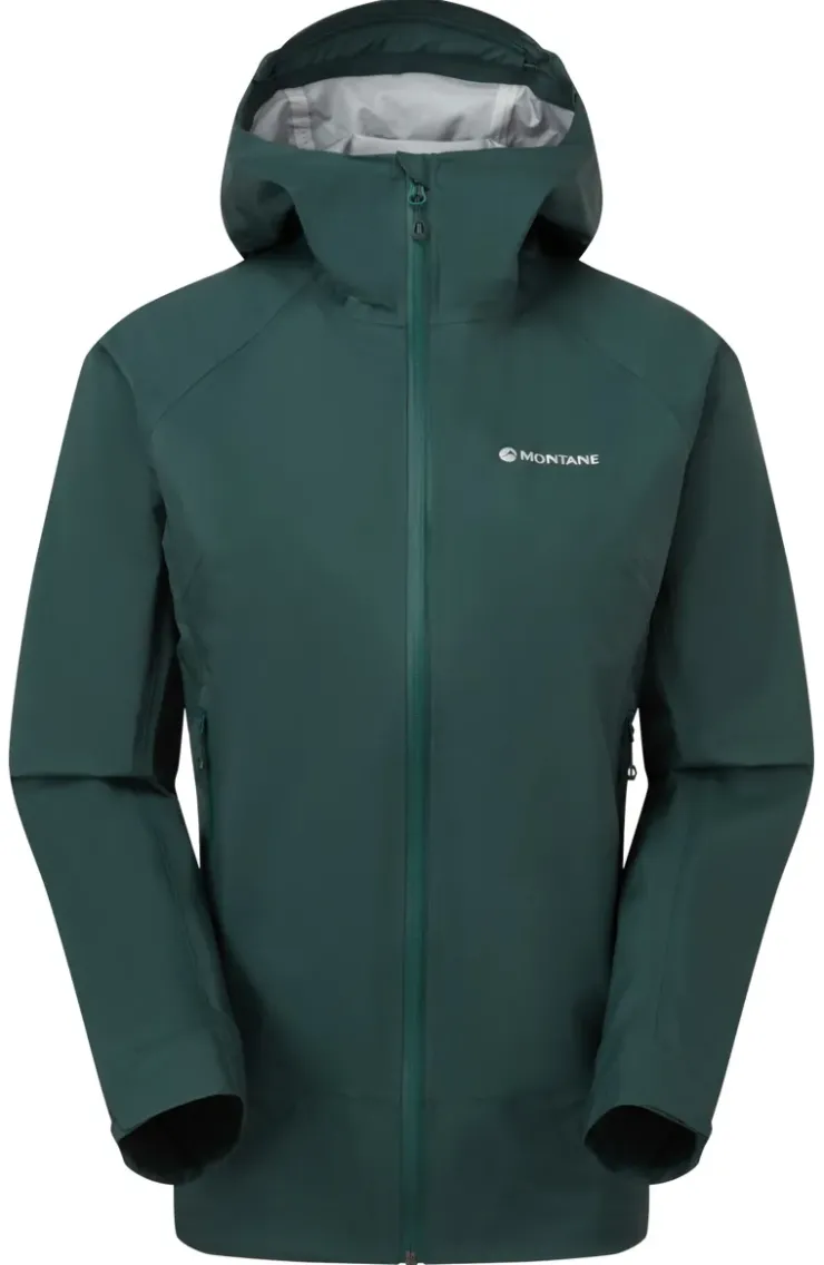 Waterproof Jackets-Montane Womens Cetus Lite Jacket - Deep Forest