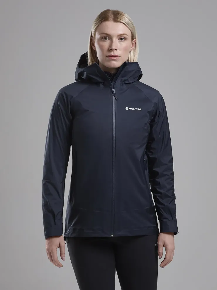 Waterproof Jackets-Montane Womens Cetus Lite Jacket - Eclipse Blue