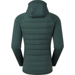 Insulated Jackets-Montane Womens Composite Hoodie - Deep Forest