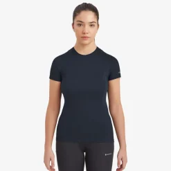 T-Shirts & Baselayers-Montane Womens Dart Lite T-Shirt - Eclipse Blue