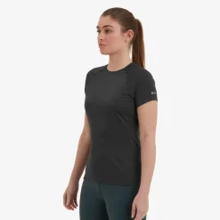T-Shirts & Baselayers-Montane Womens Dart T-Shirt - Black