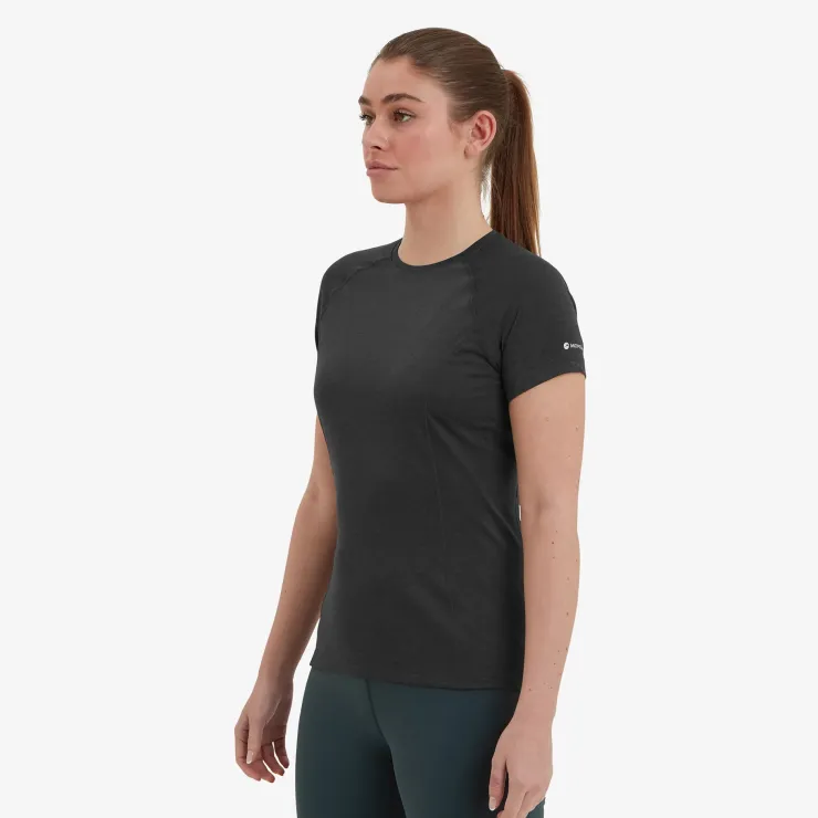 T-Shirts & Baselayers-Montane Womens Dart T-Shirt - Black