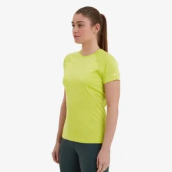 T-Shirts & Baselayers-Montane Womens Dart T-Shirt - Citrus Spring