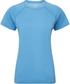 T-Shirts & Baselayers-Montane Womens Dart T Shirt - Cornflower