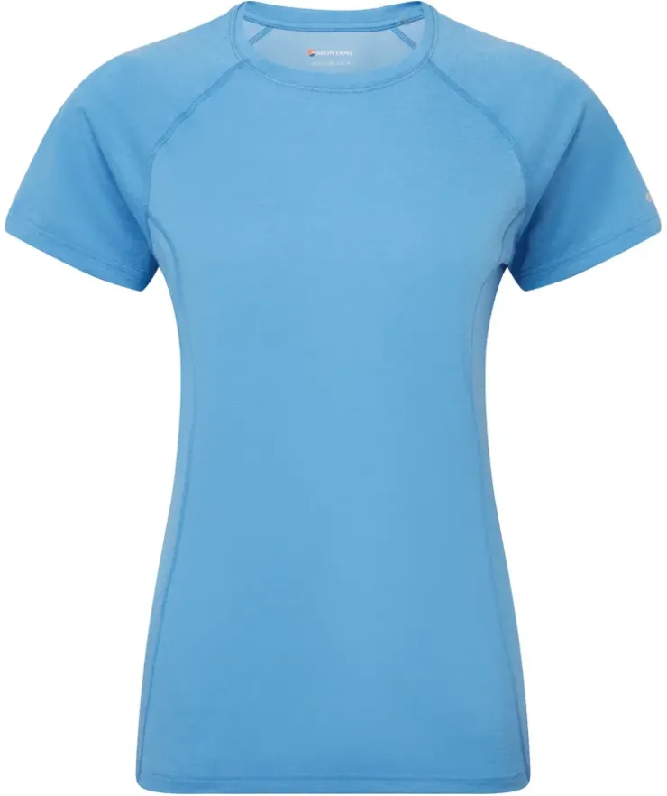 T-Shirts & Baselayers-Montane Womens Dart T Shirt - Cornflower