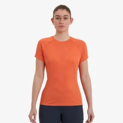 T-Shirts & Baselayers-Montane Womens Dart T-Shirt - Tigerlily