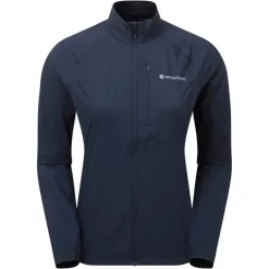Windshirts-Montane Womens Featherlite Jacket - Eclipse Blue