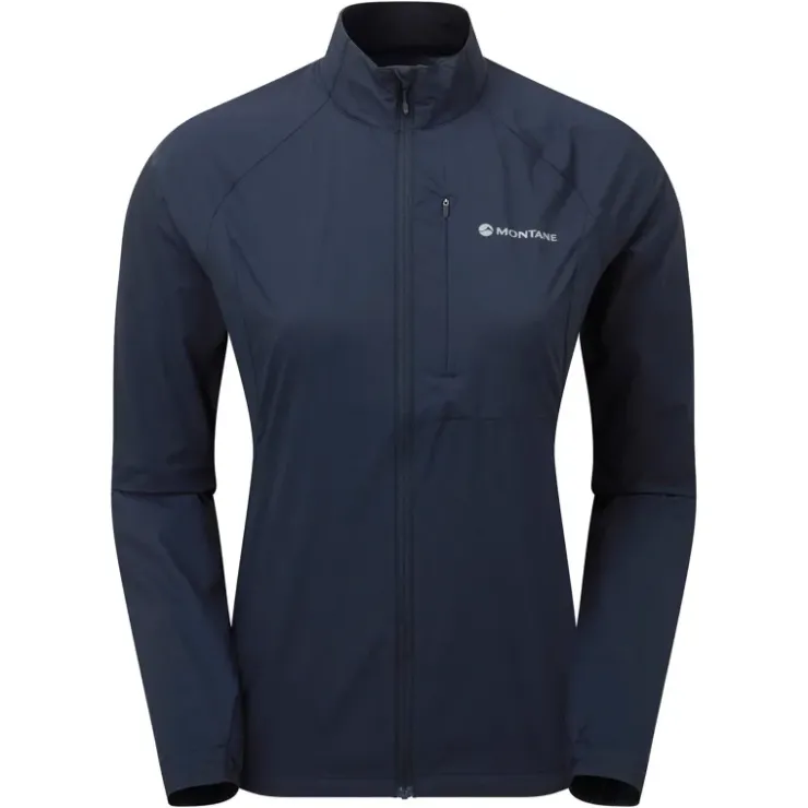 Windshirts-Montane Womens Featherlite Jacket - Eclipse Blue
