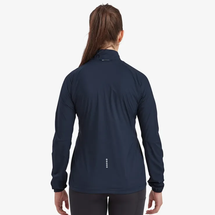 Windshirts-Montane Womens Featherlite Jacket - Eclipse Blue