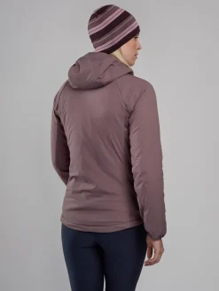 Insulated Jackets-Montane Womens Fireball Lite Hoodie - Moonscape