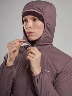 Insulated Jackets-Montane Womens Fireball Lite Hoodie - Moonscape